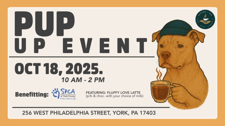Dog event with coffee and charity